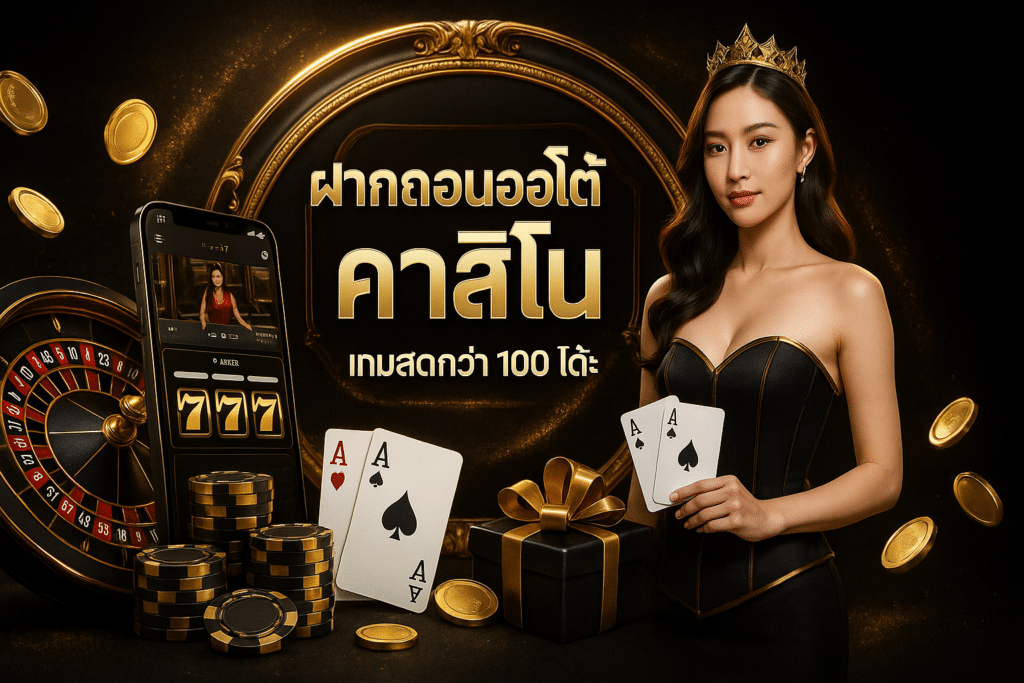 ฝากถอนออโต้ คาสิโน